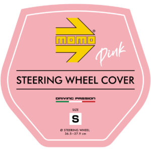 momo　ピンク ブラック×ピンクの衝撃」MOMO『ドリフト』ステアリングに限定仕様が